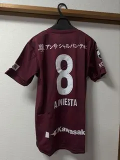 ヴィッセル神戸 イニエスタ サイン サッカー ユニフォーム Jリーグ