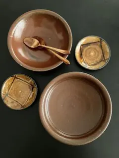 木工作家　花輪盆　酒井圭一　茶托　icura スプーン　竹茶漉し 木工作家 花輪盆 酒井圭一 茶托 icura スプーン 竹茶漉し - メルカリ