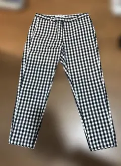 アーバンリサーチドアーズ　ギンガムチェック　パンツ　クロップド