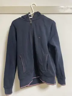 TOMMY HILFIGER ネイビー パーカー M