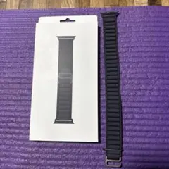 Apple Watch純正　新色　49mmブラックアルパインループＬサイズ