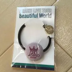 嵐 ヘアゴム 紫