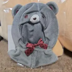 くじ引き堂 文スト 着せ替えポンチョ くま(グレー)