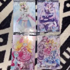 プリキュアウエハース12 キミとアイドルプリキュア 4枚セット