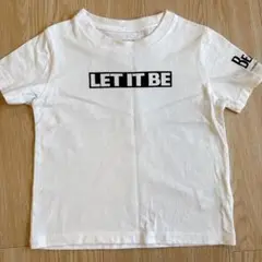 グラニフ ビートルズ Tシャツ キッズTシャツ 100サイズLET IT BE