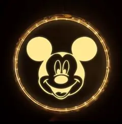 ミッキーマウス LED ライト インテリア おしゃれ ミッキー