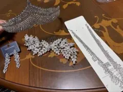 ブライダルアクセサリーセット シルバー