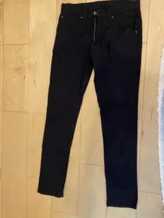 メンズ スキニーパンツ 黒スキニー　Sサイズ
