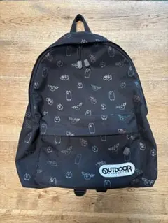 OUTDOOR にゃんこ大戦争 ブラックリュック - メルカリ