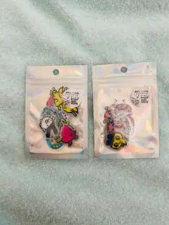 たまごっち　オーロラホログラム　クリアフレークシール(たまごっちイラスト)