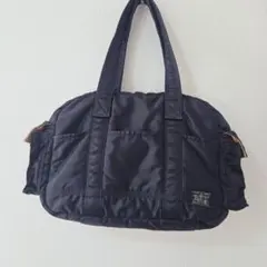 ニ*ケ様 ポーター タンカー ダッフルバッグ ボストン ブラック ナイロン