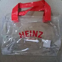 HEINZ ミニトートバッグ　ビニールバッグ