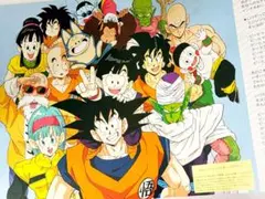 ドラゴンボール セル画 アートシート 鳥山明 エンディング画 - メルカリ