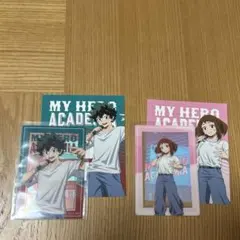 ヒロアカ　緑谷出久　麗日お茶子　U.A BEAT BOXER オーロラカード