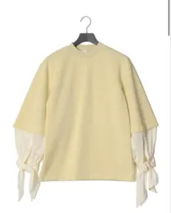 TOGA PULLAミラノリブ 切替トップ Mirano rib topのサムネイル