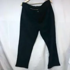 メンズ コーデュロイパンツ カジュアルパンツ ブラック ブランド