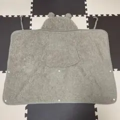 ベルメゾン　ベビーカー　抱っこ紐　ベビーケープ　防寒対策　くま　ブランケット