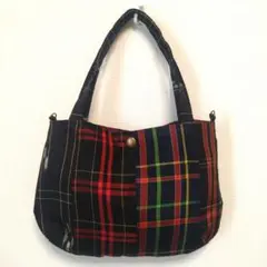 B679【着物リメイク】ミニハンドバッグ
