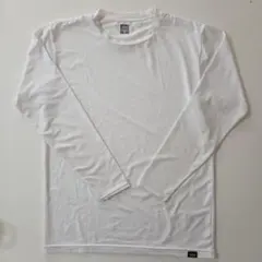 ZETT ライトフィットアンダーシャツ クルーネック長袖　M　ホワイト 白