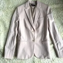 極美品　セオリー　テーラードジャケット ピンクベージュ　総裏　M 2B