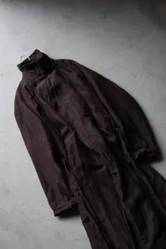 新品未使用 Blanc YM 別注　シルクコート　柿渋染