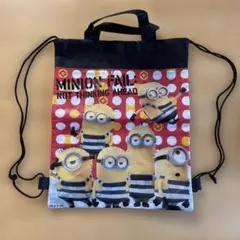 MINION ミニオン　不織布系　軽量　2WAYバッグ