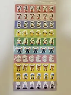 ディズニーストア ぷっくりシール