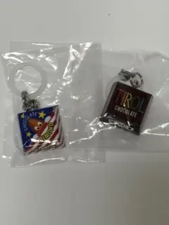 チロルチョコ めじるしアクセサリー 2個セット