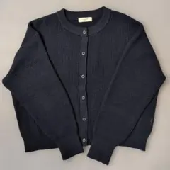 studio CLIP スタジオクリップ カーディガン ネイビー フリーサイズ