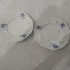 MEISSEN マイセン 大皿 オーバルプレート ブルーフラワー 双剣マーク