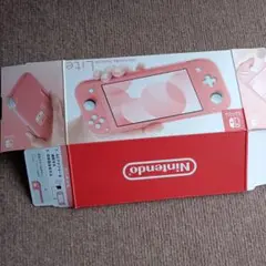 Nintendo Switch Lite ピンク 空箱