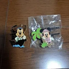 ミッキー ミニー ピンバッジ セット