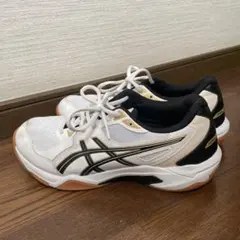 美品　アシックス　バレーボールシューズ GEL-ROCKET 10 24.5㎝