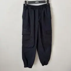 GU ジーユー ネイビー　カーゴ　ジョガー　パンツ　L