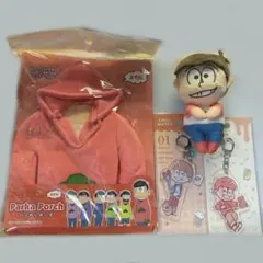 おそ松さん 松野おそ松 パーカーポーチ ちょっこりさん キーホルダー 묶음 판매