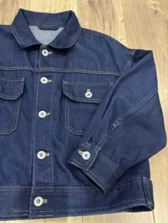 GU ダークブルー デニムジャケット　濃紺