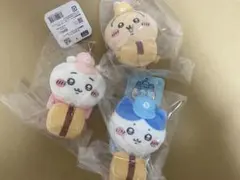 正規品】ちいかわ☆キュッ おくるみぷちミニマスコット 3コセット