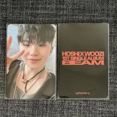 SEVENTEEN BEAM ポップアップ ラキドロ トレカ WOOZI ①