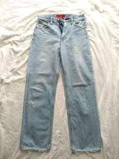 RED CARD ライトブルーデニム ストレート　size24