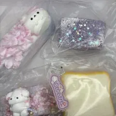 スクイーズ 4点セット まとめ売り