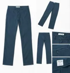 LACOSTE ラコステ スリムフィット チノパンツ ネイビー