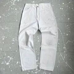 Dickes ホワイト ペインターパンツ ペンキ 雰囲気系 USA製