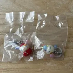ウサハナ めじるしキーホルダー　カプセルトイ