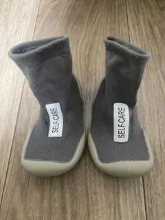 SELF-CARE グレー ファーストシューズ（11.5〜12.5㎝）