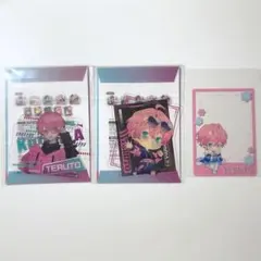 KnightA 騎士A KnightX てるとくん クリアカード 3枚セット 1