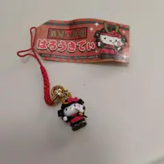 ハローキティ 義経＆弁慶ストラップ