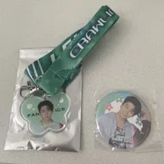 FANTASTICS 縁日　ネックストラップ　レア　缶バッジ 瀬口黎弥