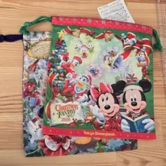 巾着　東京ディズニーリゾート クリスマスセット 2016 まだ間に合う！東京ディズニーリゾートの「ディズニー・クリスマス2016