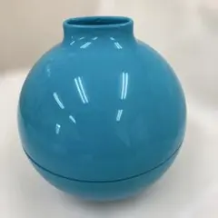 青い球形ティッシュボックス