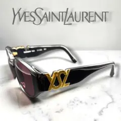 Vintage Yves Saint Laurent 赤鼈甲 ロゴ サングラス Vintage Yves Saint Laurent 赤鼈甲 ロゴ サングラス - メルカリ